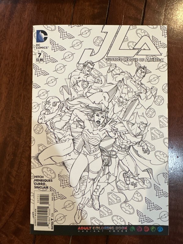 JUSTICE LEAGUE: AN ADULT COLORING BOOK