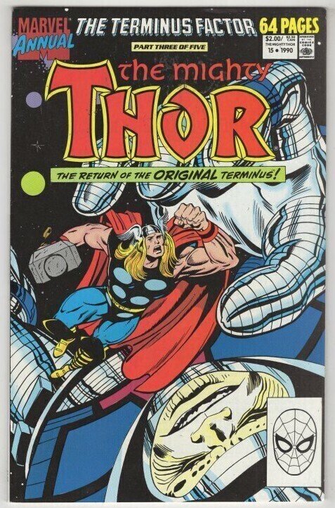 The Mighty Thor Annual #15 Terminus! 1¢ Auction! (id#NN)