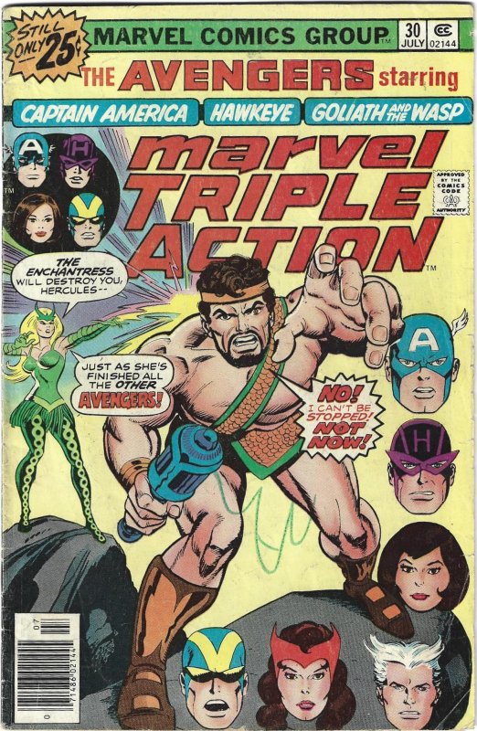 Marvel Triple Action #30 (1976)