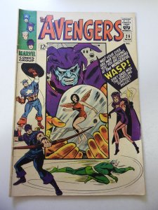The Avengers #26 (1966) VG Condition moisture stain bc