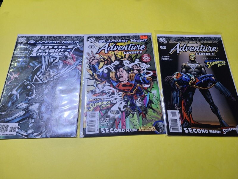 Blackest Night 1-9 Green Lantern 39-52, Corps 37-47, All 3-parters Near Complete