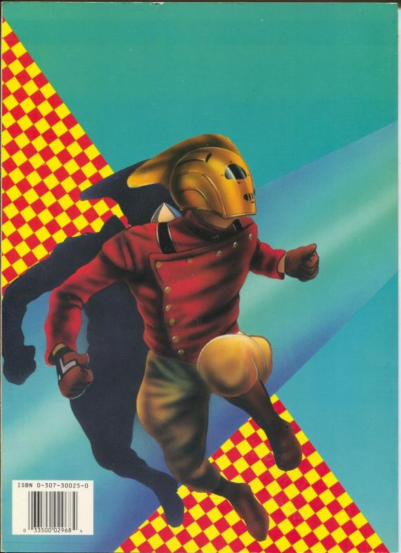 Rocketeer Color Activity Book #2968-1 1980's-Gordon-Dave Stevens-VF