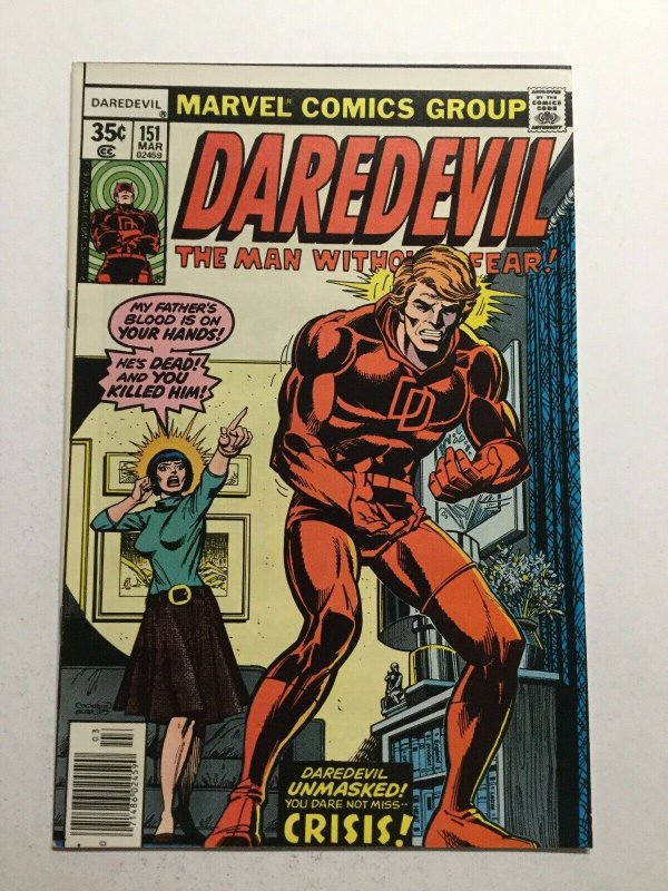 Daredevil 151 Very Fine+ Vf+ 8.5 Marvel