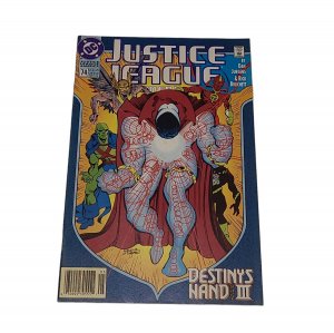 Justice League America #74 Newsstand Edition (1993)