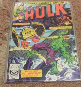 Incredible Hulk comic # 260 1981, Marvel 1st war wagon hulkbuster? glen talbot