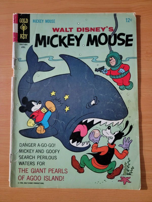 Walt Disney's Mickey Mouse #106 ~ VERY GOOD VG ~ 1966 Gold Key Comics
