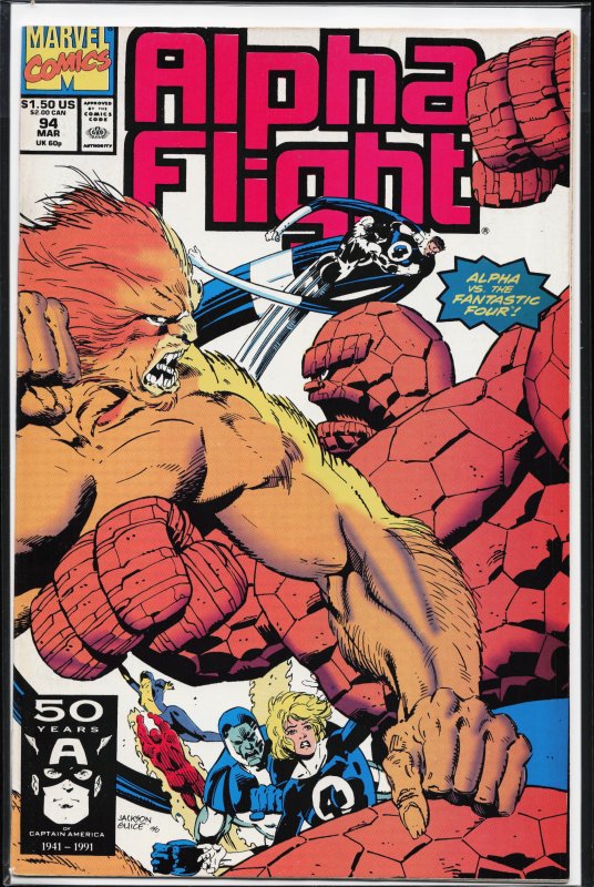 Alpha Flight #94 (1991) Alpha Flight