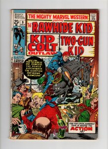 The Mighty Marvel Western #9 The Rawhide Kid (Marvel Comics, 1970) Low Grade 