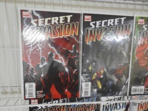 Secret Invasion #1-8 Complete Set! + Dark Reign One-Shot! Avg NM- Condition!