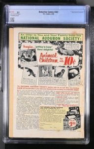 (1959) DETECTIVE COMICS #267 CGC 2.5 OWP! 1st Appearance BAT-MITE!