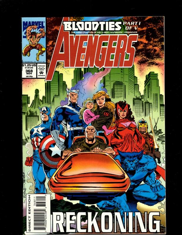 12 Avengers Marvel Comics #363 364 365 366 367 368 369 370 371 372 373 374 GK7