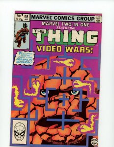 Marvel Two In One #98 - The Thing Video Wars! (8.0) 1983