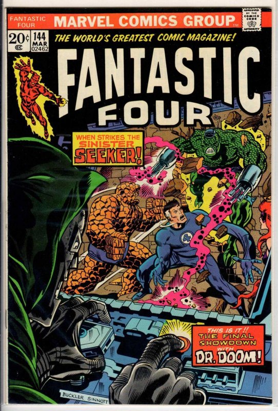 Fantastic Four #144 (1974) 7.5 VF-