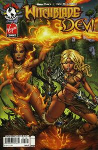 Witchblade/Devi #1B VF/NM ; Image | Top Cow Ron Marz EBas Variant