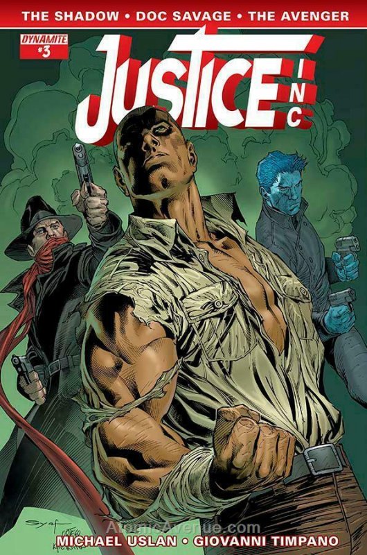 Justice Inc. (Dynamite) #3C VF/NM; Dynamite | save on shipping - details inside