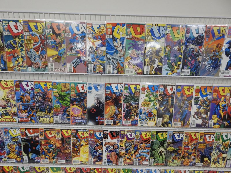 Huge Lot 130+ Comics W/ Cable, and Gambit!! Avg VF Condition!