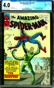 Amazing Spider-Man #20 Origin & 1st Appearance of Scorpion