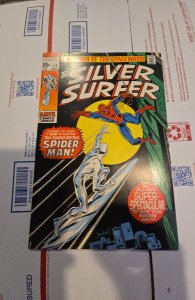 The Silver Surfer #14 (1970) vs amazing Spiderman see dewcription