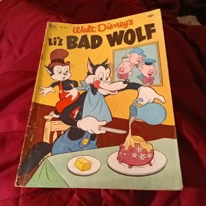 LI'L BAD WOLF (#1) Four color #403 Golden Age Comics Book Disney Dell 1952