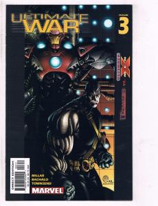 Lot Of 4 Ultimate War Marvel Comic Books # 1 2 3 4 Super Heroes TW33