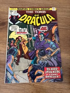 Tomb Of Dracula # 25 FN Marvel Comic Book Vampire Blade 17 J321