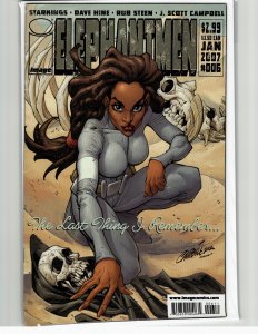 Elephantmen #6 Variant Cover (2007) Hip Flask