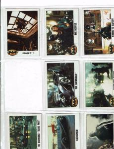 38 Batman Trading Cards Joker Jack Nicholson Michael Keaton 1989 Vicky Vale J146