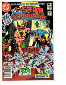 All Star Squadron # 1 VF DC Comic Book Hawkman Batman Superman Flash Arrow RJ7