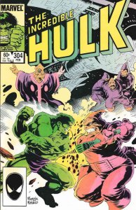 Incredible Hulk, The #304 FN ; Marvel | Mike Mignola Mantlo