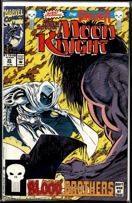 Marc Spector: Moon Knight #35 (1992) Moon Knight [Key Issue]