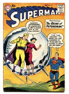 SUPERMAN #121 comic book-1958-DC-BRIDE OF FUTUREMAN-vg+