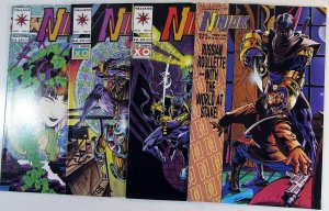 Ninjak Lot 4 #3, 5, 6, 10 Valiant Comics (1994) 1st Series 1st Print Comic Books