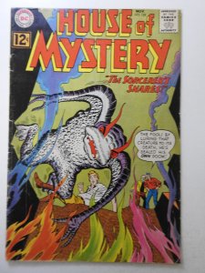 House of Mystery #128 (1962) Captives of The Robot Brain! VG- Condition!