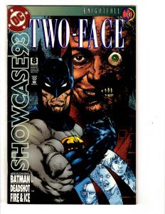 2 Showcase '93 Two-Face DC Comic Books # 7 8 Batman Deathstroke Deadshot CB6
