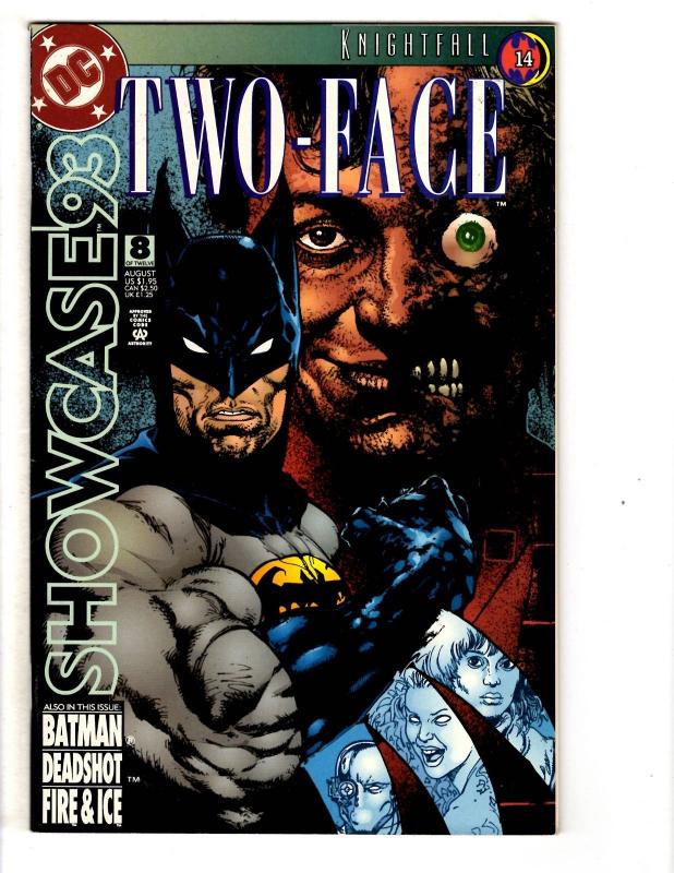 2 Showcase '93 Two-Face DC Comic Books # 7 8 Batman Deathstroke Deadshot CB6