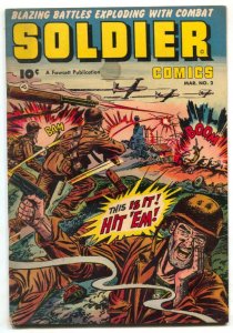 Soldier #2 1952- Golden Age Korean War comic VG 