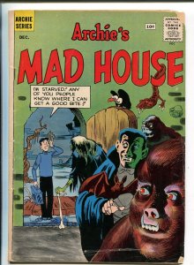 ARCHIE'S MAD HOUSE #16 1961-MLJ/ARCHIE-HORROR ISSUE-DRACULA-WOLFMAN-vg