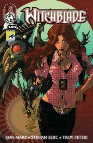 WITCHBLADE # 146 SDCC San Diego  VARIANT NM.