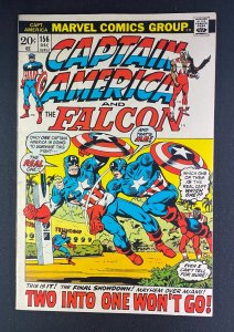 Captain America (1968) #156 FN+ (6.5) Falcon
