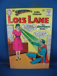 SUPERMAN GIRLFRIEND LOIS LANE 16 VG F 1960