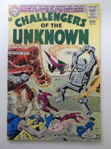 Challengers of the Unknown #42 (1965) Good- Condition  Moisture Wrinkle