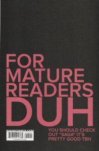 Sex Criminals # 16 NSFW Cover NM Image 2016 Chip Zdarsky Matt Fraction [U4]