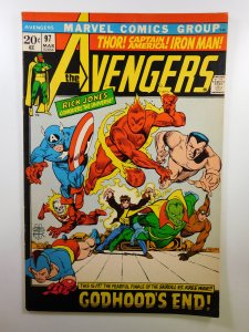 The Avengers #97 (1972) FN+