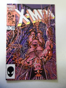The Uncanny X-Men #205 (1986) FN+ Condition