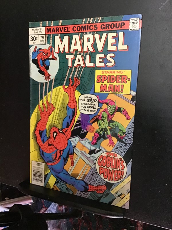 Marvel Tales #79 (1977) Green Goblin! Drug awareness reprint High-grade! VF/NM