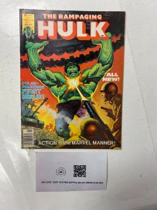 The Rampaging Hulk # 1 VF Marvel Comic Book Magazine 1977 3 LI5