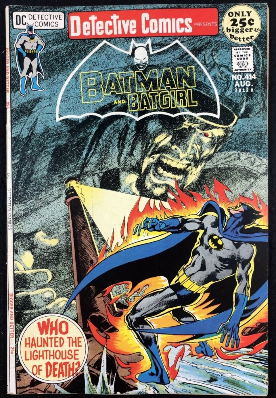 Detective Cover (1937) #414 FN () Neal Adams Cover Batman | Comic Books  - Modern Age / HipComic