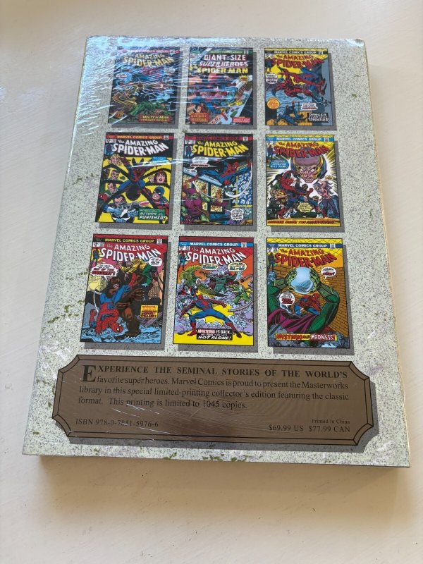 Marvel Masterworks Vol # 182 Spider-Man 132 Limited To 1045 SEALED Copy 4 J415