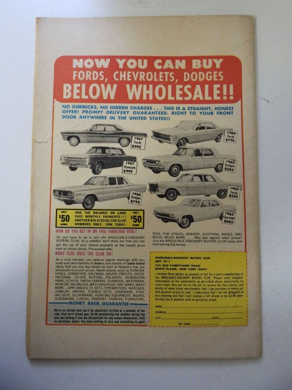 Top Eliminator #29 (1968) VG/FN Condition