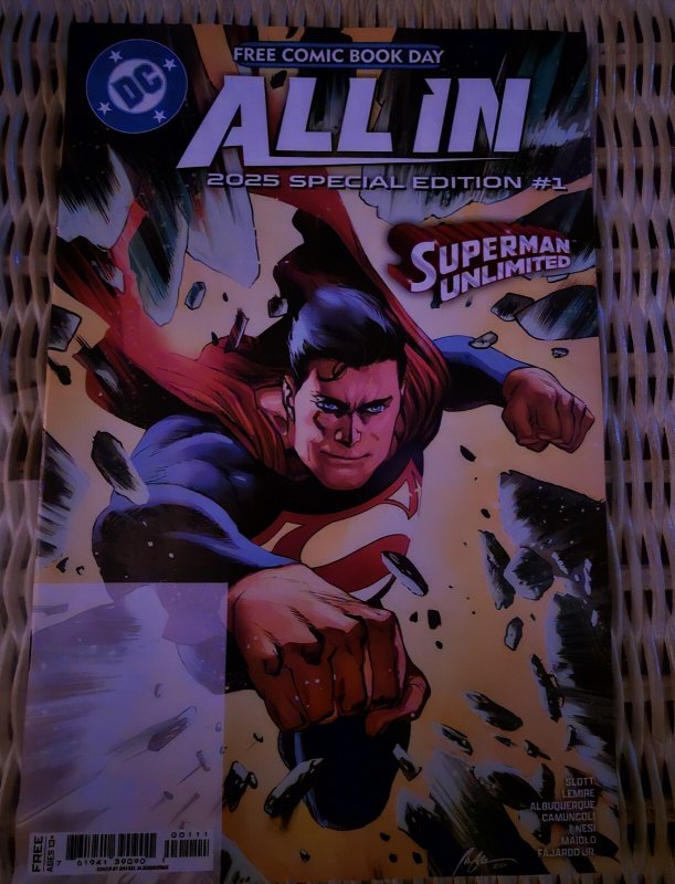 ALL-IN  FCBD Special Edition 1 + Superman Unlimited One Dollar Bin Comics